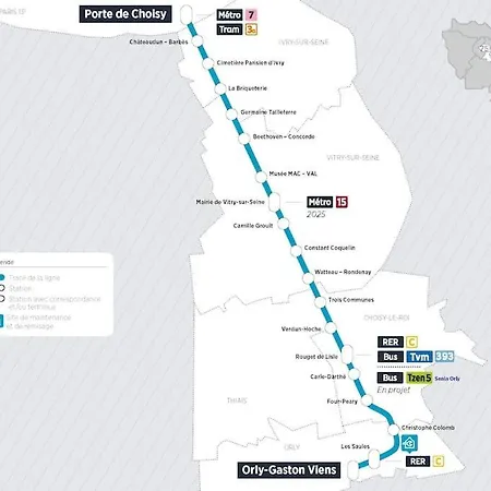 Les Balcons D'orly - Classe 3 Etoiles Lejlighed