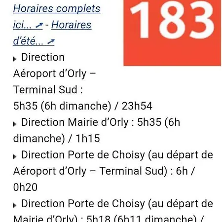 Les Balcons D'orly - Classe 3 Etoiles Orly